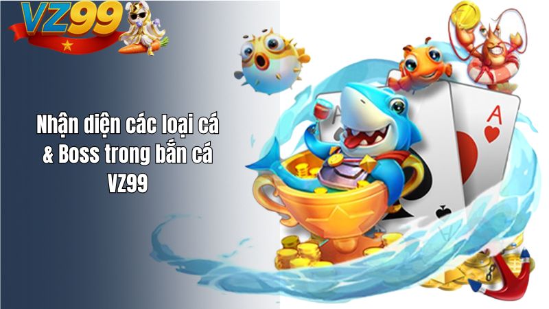 Nhận diện các loại cá & Boss trong bắn cá VZ99